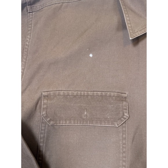 3 Cabelas Shirts Cotton Heavy Duty Long Sleeve Button Outdoor Work Men's XL Tall - Picture 4 of 16